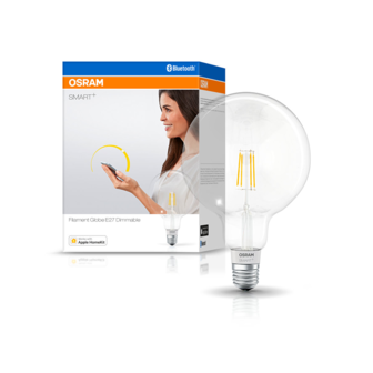 Osram Globe Filament Lamp E27 Smart Dimbaar Helder