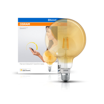 Osram Globe Filament Lamp E27 Smart Dimbaar Goud