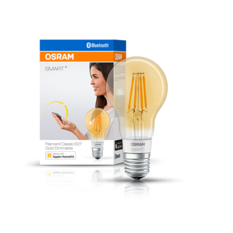 Osram Classic&nbsp;Filament Lamp E27 Smart Dimbaar Goud